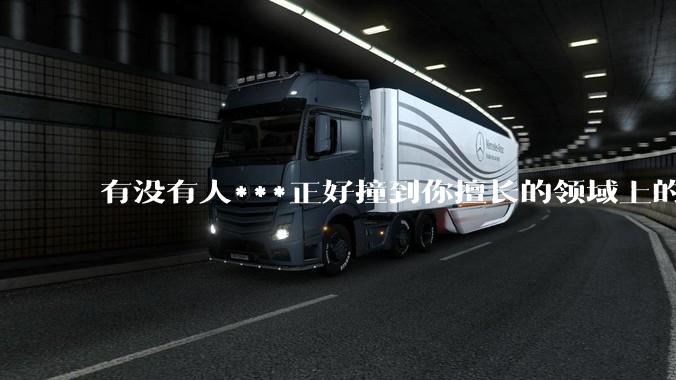 有没有人***正好撞到你擅长的领域上的？
